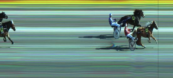 Målfoto for løp 1 på bane JA den 12.05.2023