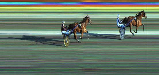 Målfoto for løp 6 på bane JA den 12.05.2023