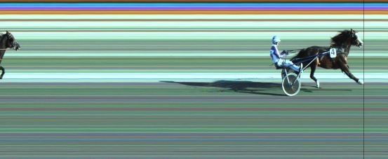 Målfoto for løp 5 på bane JA den 09.06.2023