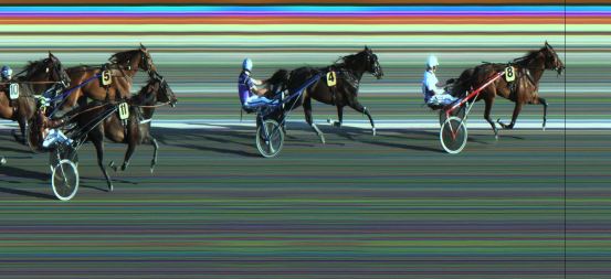 Målfoto for løp 7 på bane JA den 09.06.2023