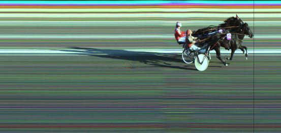 Målfoto for løp 8 på bane JA den 09.06.2023