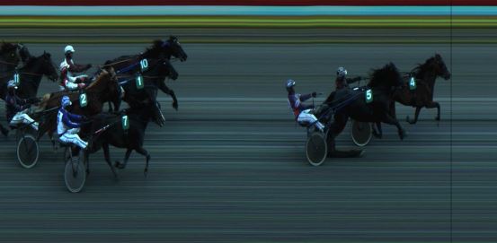 Målfoto for løp 4 på bane JA den 18.06.2023