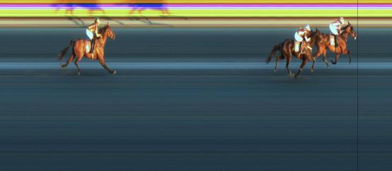 Målfoto for løp 8 på bane JA den 25.06.2023