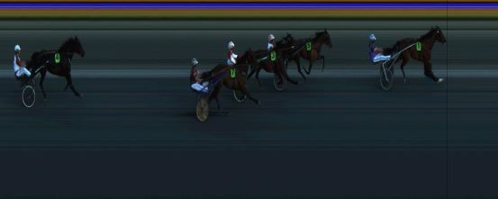 Målfoto for løp 9 på bane JA den 25.06.2023