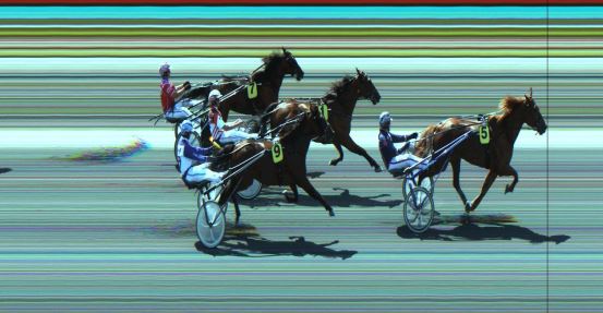 Målfoto for løp 1 på bane JA den 26.06.2023