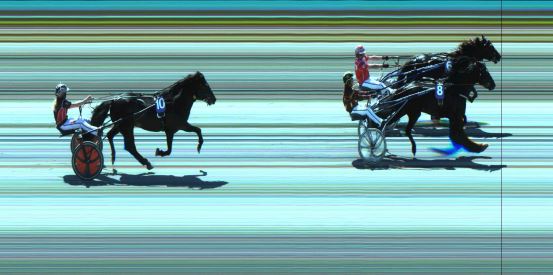 Målfoto for løp 2 på bane JA den 26.06.2023