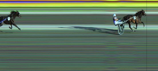 Målfoto for løp 5 på bane JA den 07.07.2023