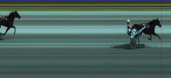 Målfoto for løp 6 på bane JA den 08.07.2023