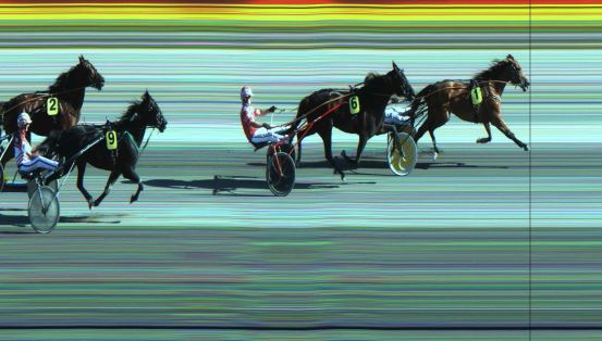 Målfoto for løp 12 på bane JA den 09.07.2023