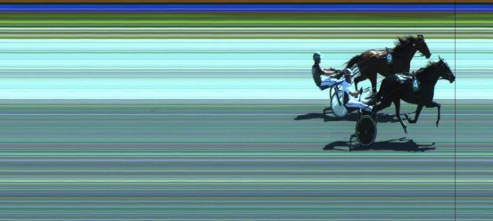 Målfoto for løp 4 på bane JA den 09.07.2023