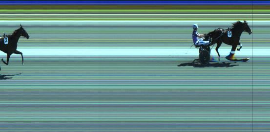 Målfoto for løp 5 på bane JA den 09.07.2023