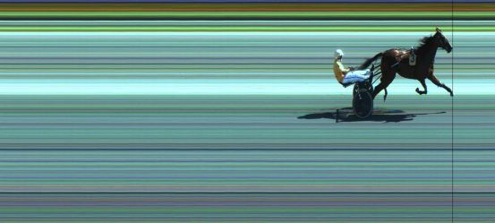 Målfoto for løp 7 på bane JA den 09.07.2023