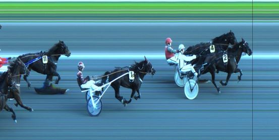 Målfoto for løp 7 på bane JA den 28.07.2023