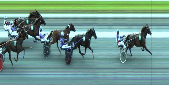 Målfoto for løp 4 på bane JA den 17.08.2023