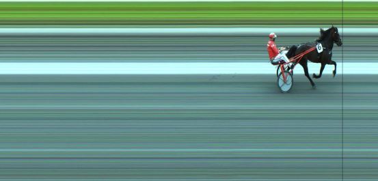 Målfoto for løp 5 på bane JA den 17.08.2023