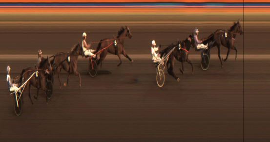 Målfoto for løp 6 på bane JA den 03.09.2023