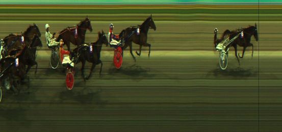 Målfoto for løp 8 på bane JA den 12.09.2023