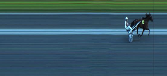 Målfoto for løp 1 på bane JA den 22.09.2023