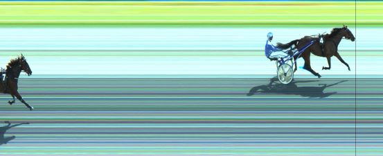 Målfoto for løp 6 på bane JA den 27.09.2023