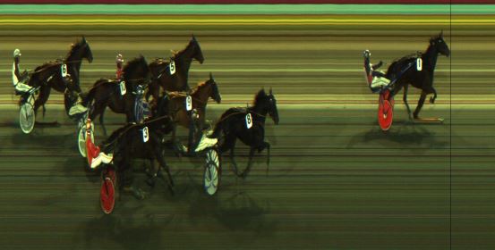 Målfoto for løp 5 på bane JA den 10.11.2023