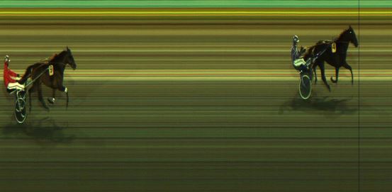 Målfoto for løp 7 på bane JA den 10.11.2023