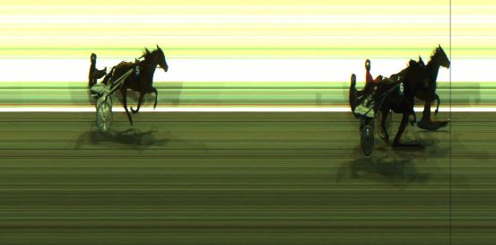 Målfoto for løp 2 på bane JA den 05.01.2024