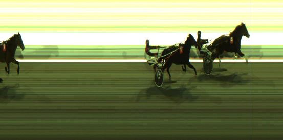 Målfoto for løp 3 på bane JA den 05.01.2024