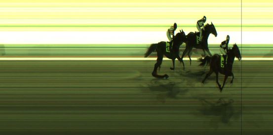 Målfoto for løp 1 på bane JA den 06.01.2024