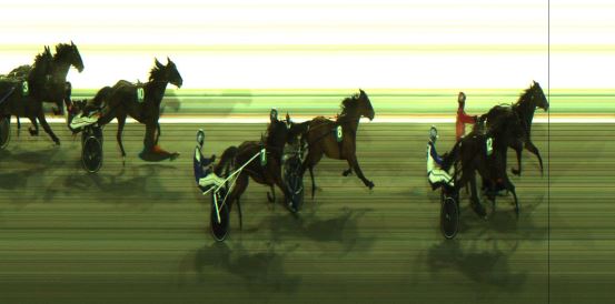 Målfoto for løp 4 på bane JA den 06.01.2024