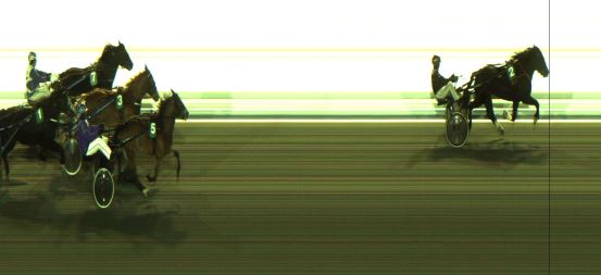 Målfoto for løp 4 på bane JA den 12.01.2024