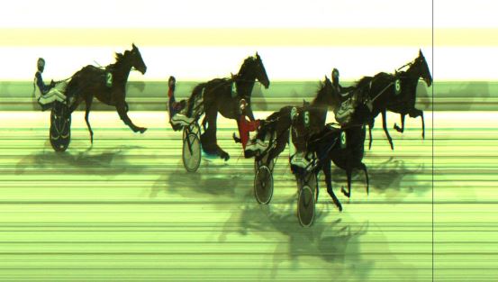 Målfoto for løp 4 på bane JA den 16.01.2024