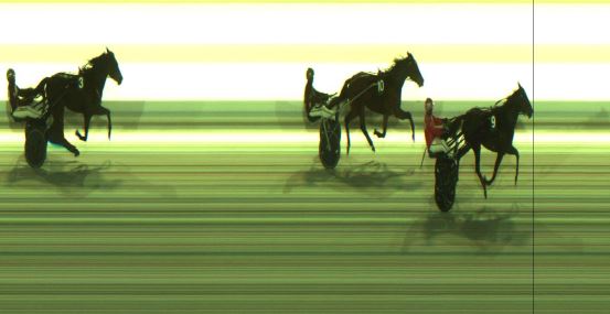 Målfoto for løp 6 på bane JA den 16.01.2024