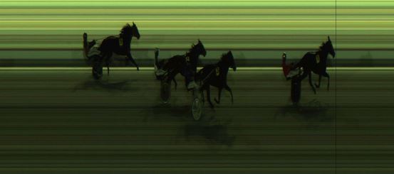 Målfoto for løp 1 på bane JA den 17.01.2024