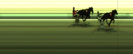 Målfoto for løp 3 på bane JA den 17.01.2024