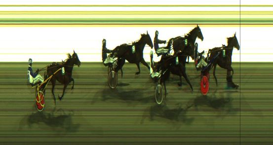 Målfoto for løp 4 på bane JA den 21.01.2024