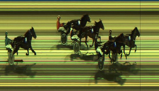 Målfoto for løp 2 på bane JA den 28.01.2024