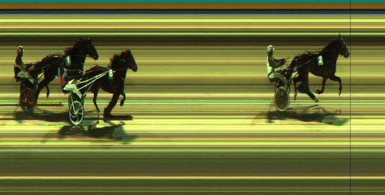 Målfoto for løp 4 på bane JA den 28.01.2024