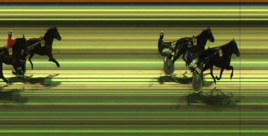 Målfoto for løp 7 på bane JA den 28.01.2024