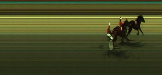 Målfoto for løp 3 på bane JA den 23.02.2024