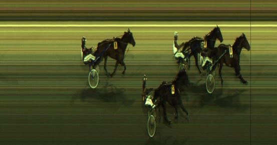 Målfoto for løp 7 på bane JA den 23.02.2024