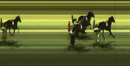 Målfoto for løp 5 på bane JA den 02.03.2024