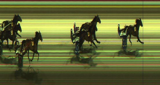 Målfoto for løp 7 på bane JA den 02.03.2024