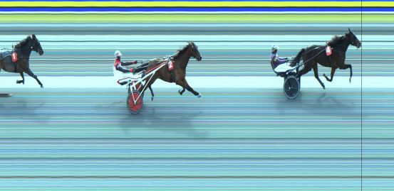 Målfoto for løp 3 på bane JA den 05.03.2024