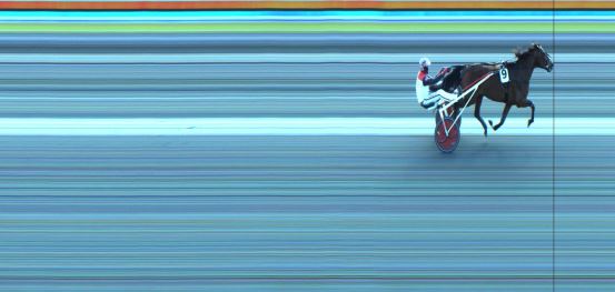 Målfoto for løp 5 på bane JA den 05.03.2024