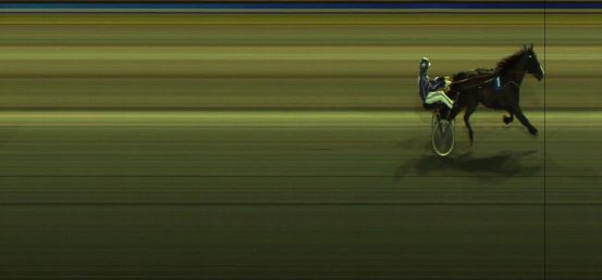 Målfoto for løp 2 på bane JA den 10.03.2024