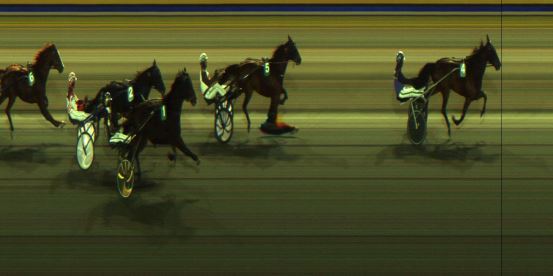 Målfoto for løp 4 på bane JA den 10.03.2024