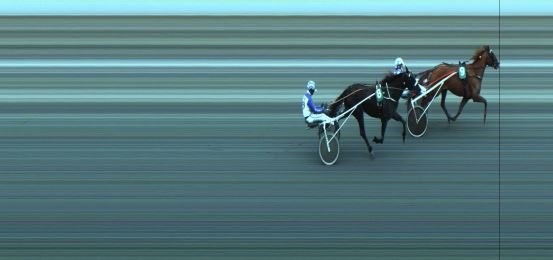 Målfoto for løp 4 på bane JA den 27.03.2024