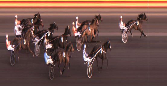 Målfoto for løp 5 på bane JA den 15.04.2024