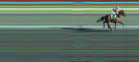 Målfoto for løp 1 på bane JA den 18.05.2024