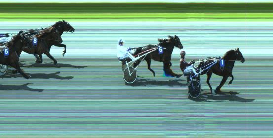 Målfoto for løp 2 på bane JA den 12.06.2024